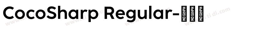 CocoSharp Regular字体转换